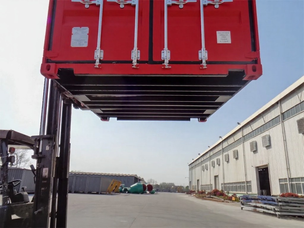 Contentor One-Way 10’ HC – Vermelho RAL 3020 (High Cube) - Image 4
