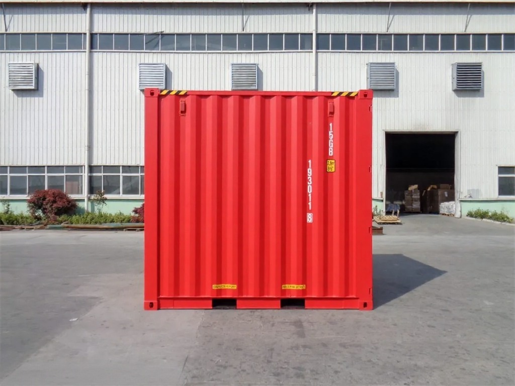 Contentor One-Way 10’ HC – Vermelho RAL 3020 (High Cube) - Image 5