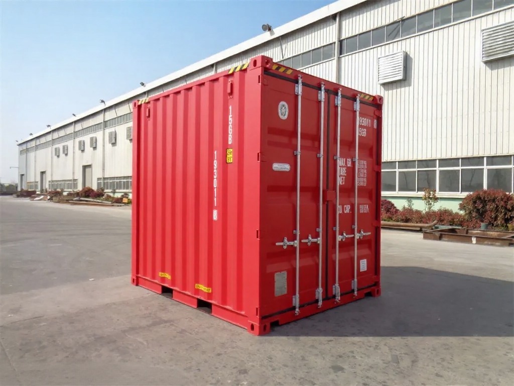 Contentor One-Way 10’ HC – Vermelho RAL 3020 (High Cube) - Image 6