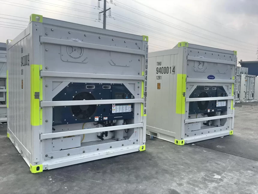 Contentores refrigerados de 10 pés DNV