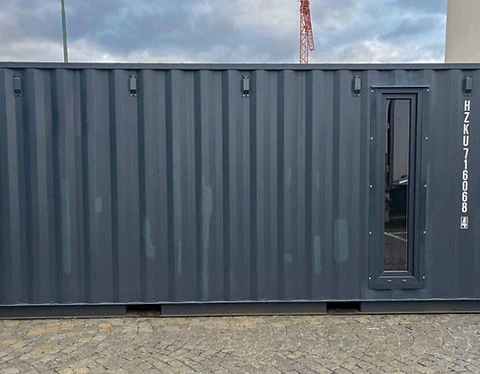 Contentor marítimo de 20 pés com portas seccionais - Image 2
