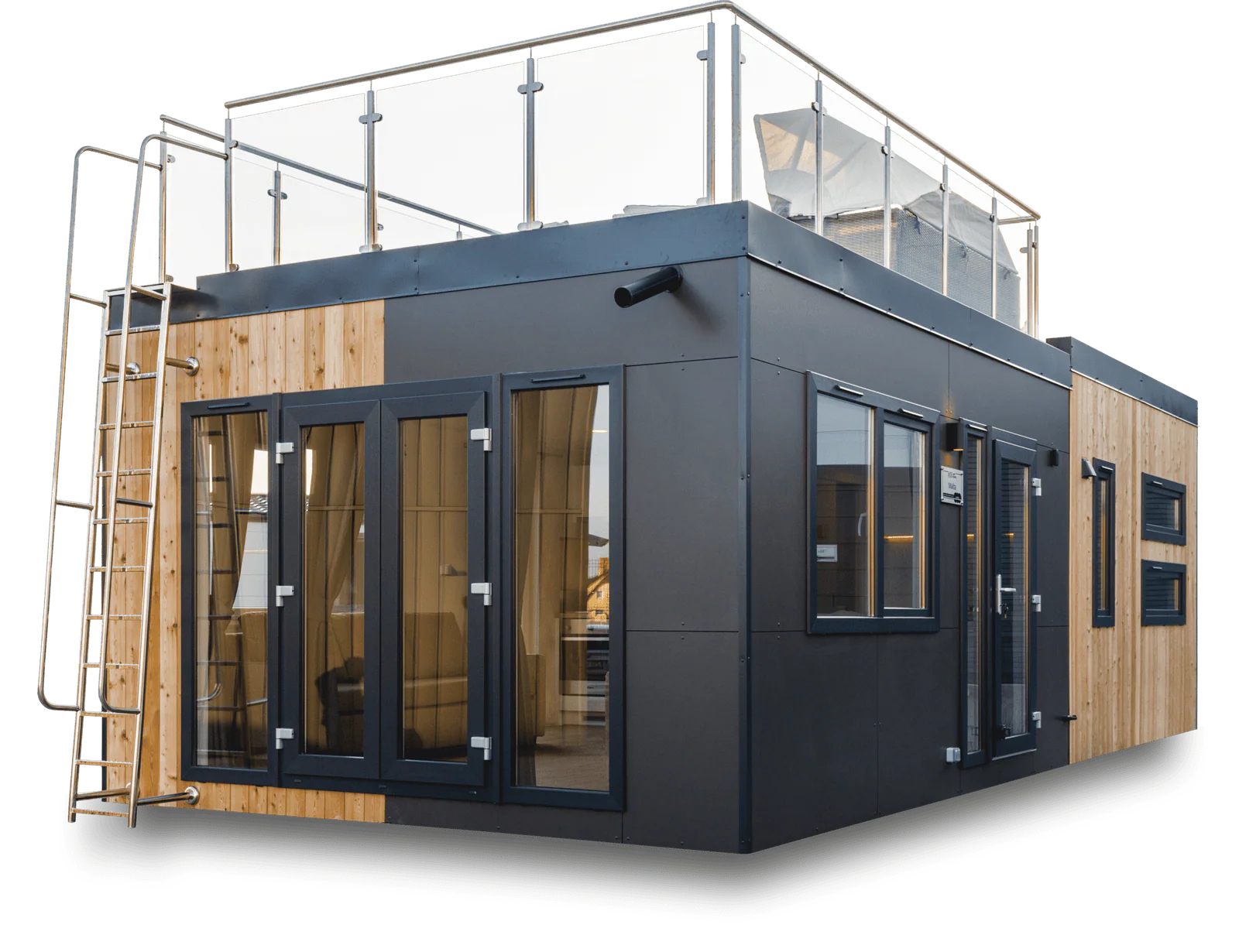 Casa móvel Malta Haus com 2 quartos e terraço no último piso. - Image 22
